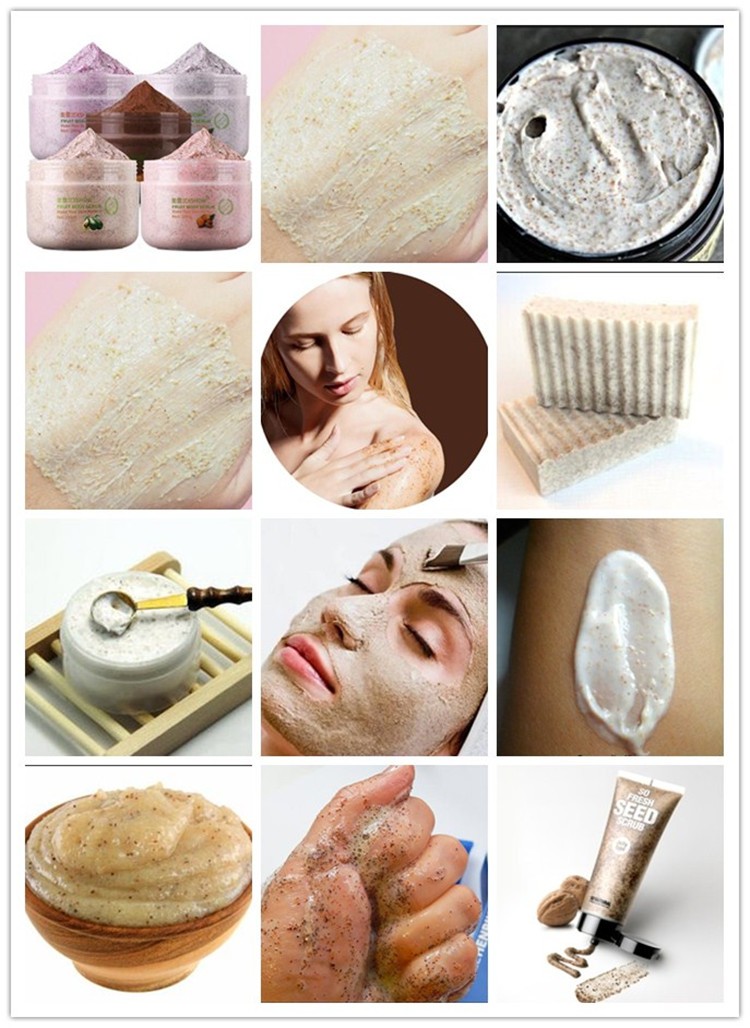 cosmetic industryWalnut shell