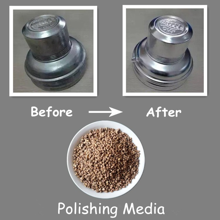 Walnut shell in abrasive
